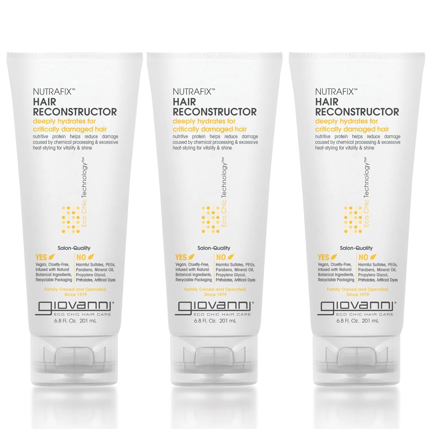 Product image of GIOVANNI Nutrafix Hair Reconstructor Moisturizing Repair Treatment For Damaged Hair Encourages Thickness and