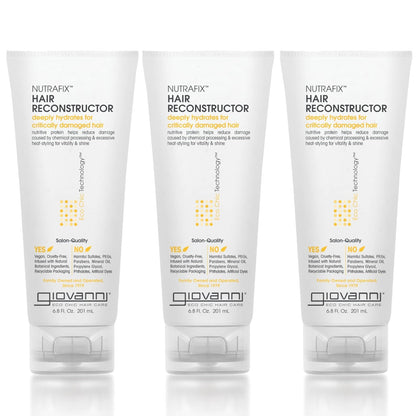 Product image of GIOVANNI Nutrafix Hair Reconstructor Moisturizing Repair Treatment For Damaged Hair Encourages Thickness and