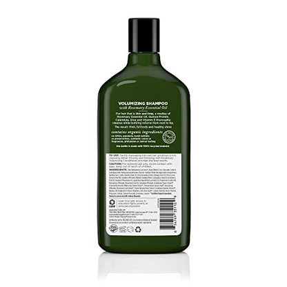 Product image of Avalon Organics Shampoo Volumizing Rosemary 11 Fluid oz Pack of 2