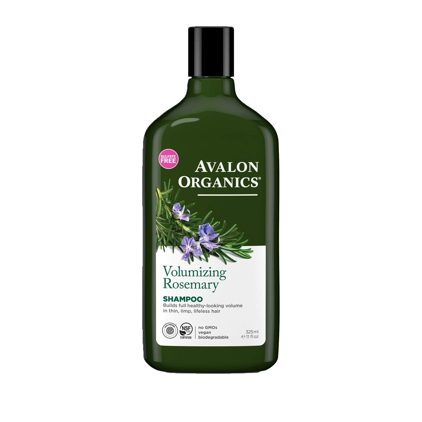 Product image of Avalon Organics Shampoo Volumizing Rosemary 11 Fluid oz Pack of 2