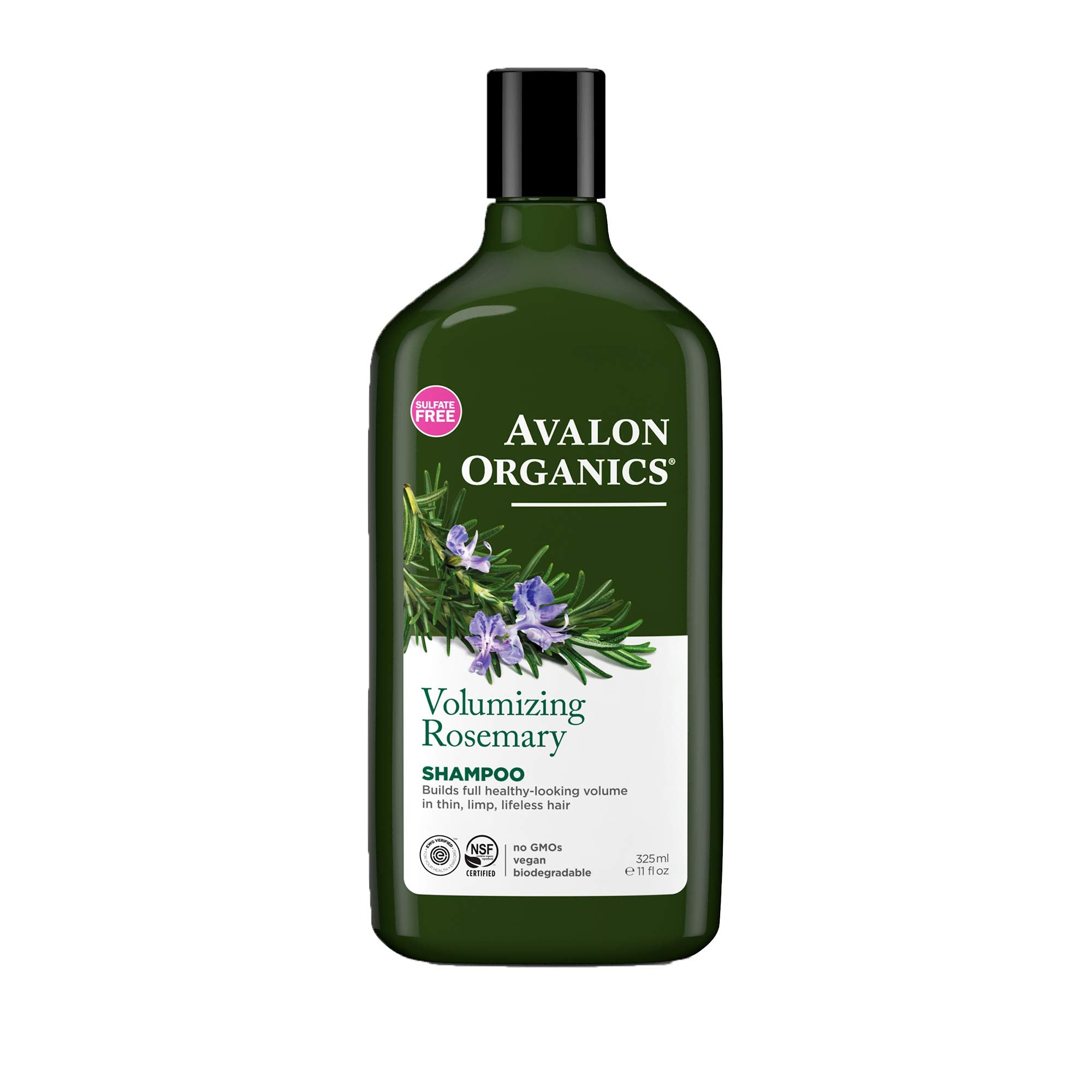 Product image of Avalon Organics Shampoo Volumizing Rosemary 11 Fluid oz Pack of 2