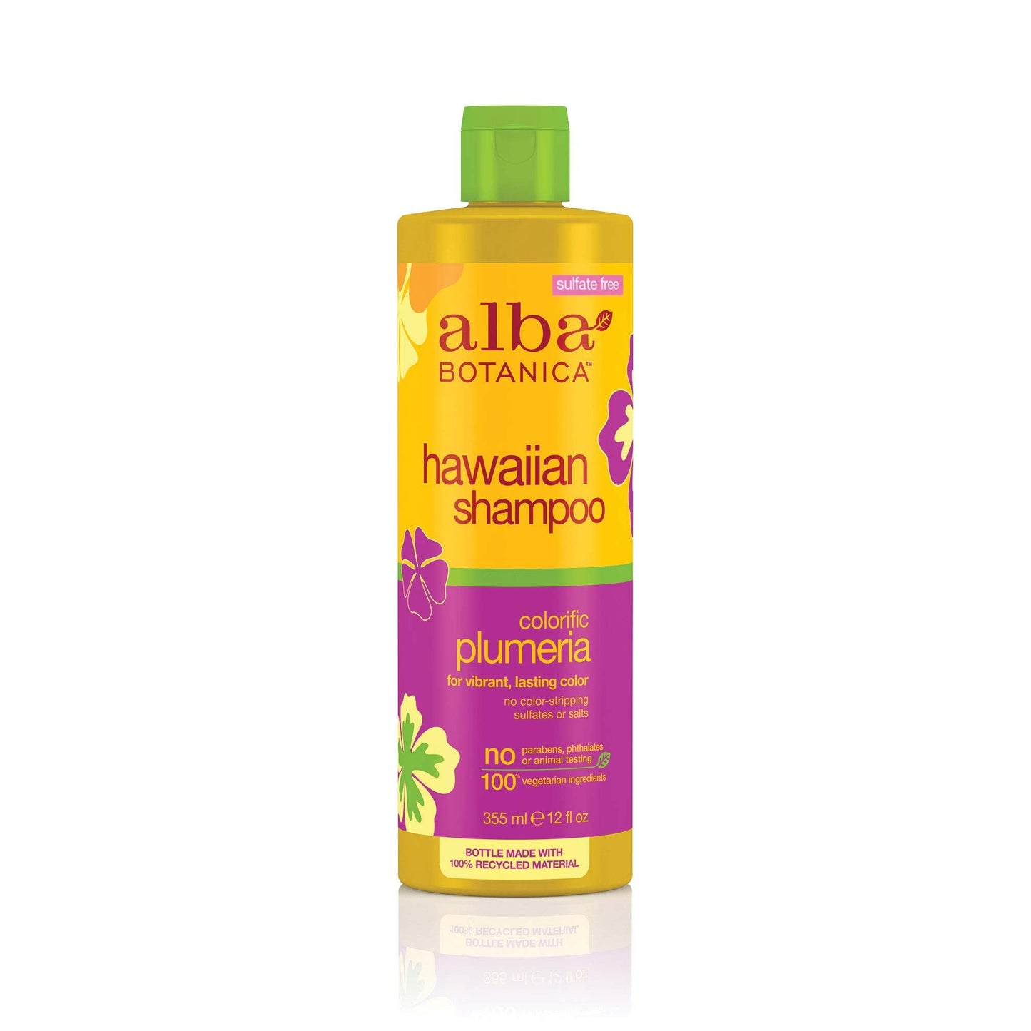 Product image of Alba Botanica Hawaiian Plumeria Shampoo 12 oz 12 oz Pack of 2