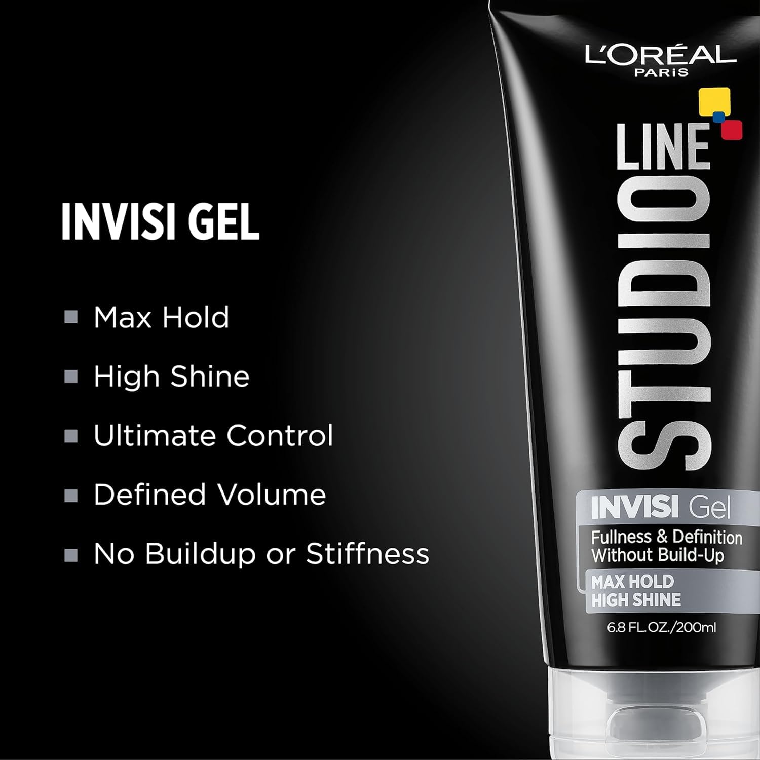 Product image of L'Oreal Paris Studio Line INVISI Gel Strong Hold 6.8 oz 6.8 oz Pack of 3