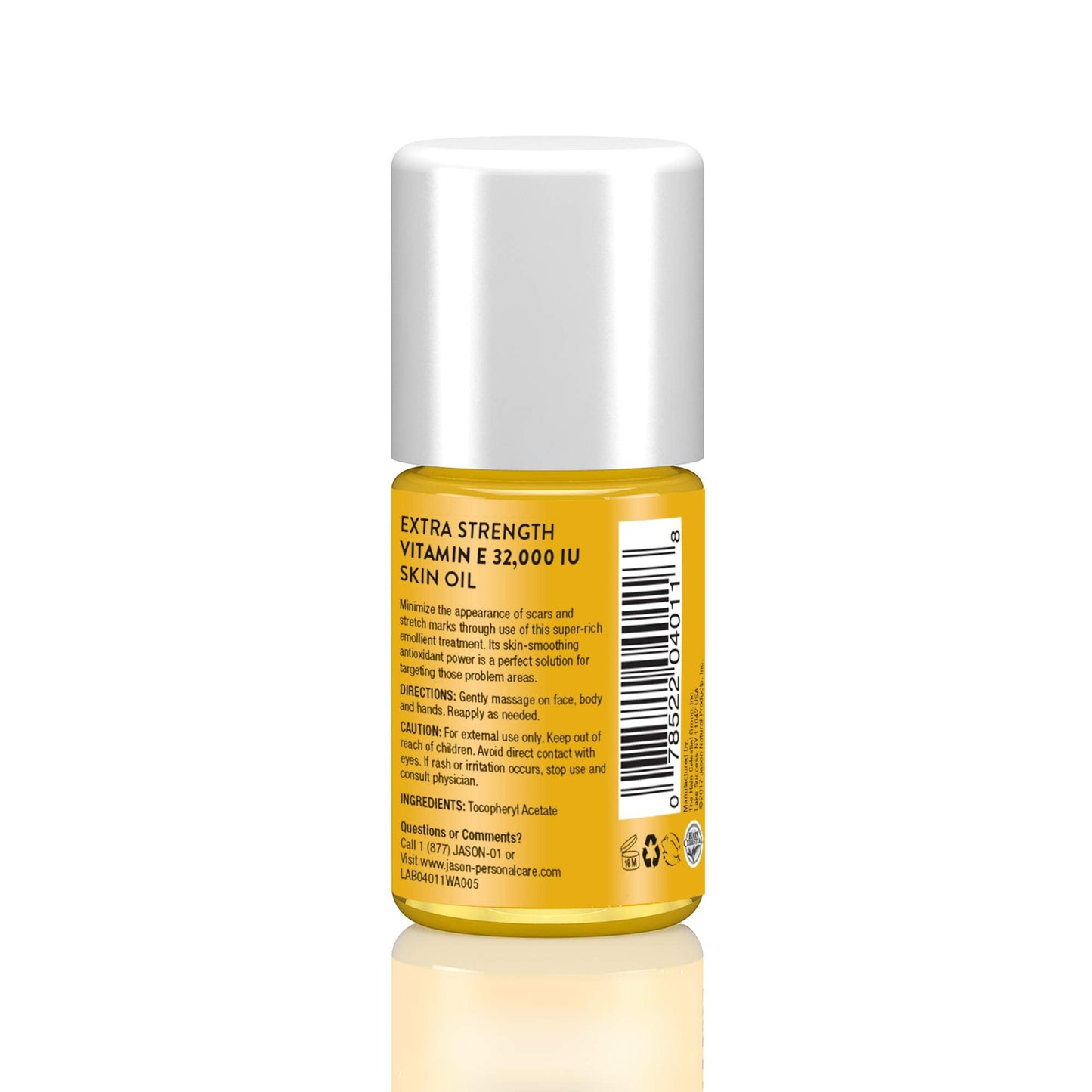 Product image of JASON Vitamin E 32 000 IU Extra Strength Skin Oil Targeted Solution Bottle 1.1 oz 1.1 oz Pack of 2