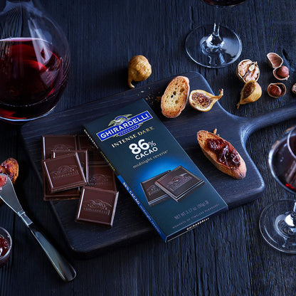 Product image of Ghirardelli Chocolate Intense Dark Bar Midnight Reverie 3.17 oz 3.17 oz Pack of 6