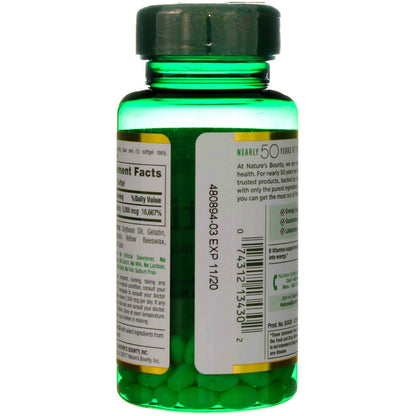 Product image of Nature's Bounty Super Potency Biotin 5000 mcg Softgels 72 ct Pack of 2