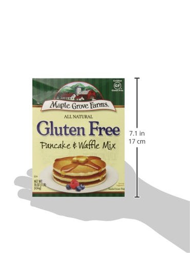 Product image of Maple Grove Farms Pancake and Waffle Mix Gluten Free Boxes 16 oz 16 oz Pack of 4