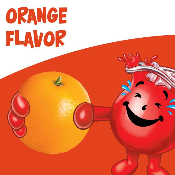 Product image of Kool-Aid Orange Unsweetened Soft Drink Mix 0.15 oz Packets 0.15 oz Pack of 96