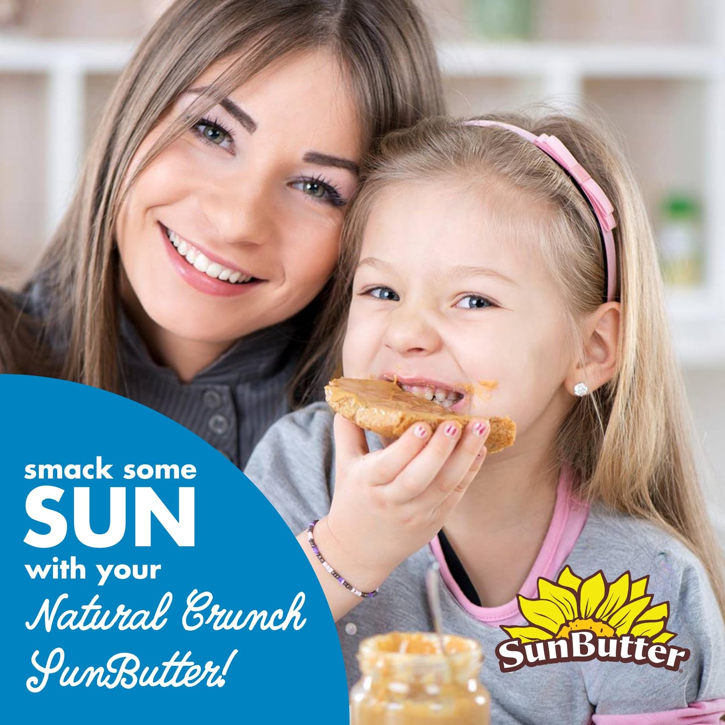 Product image of SunButter Crunch Sunflower Seed Butter Nut-Free Spread Roasted Rich and Savory Flavor Smooth Texture