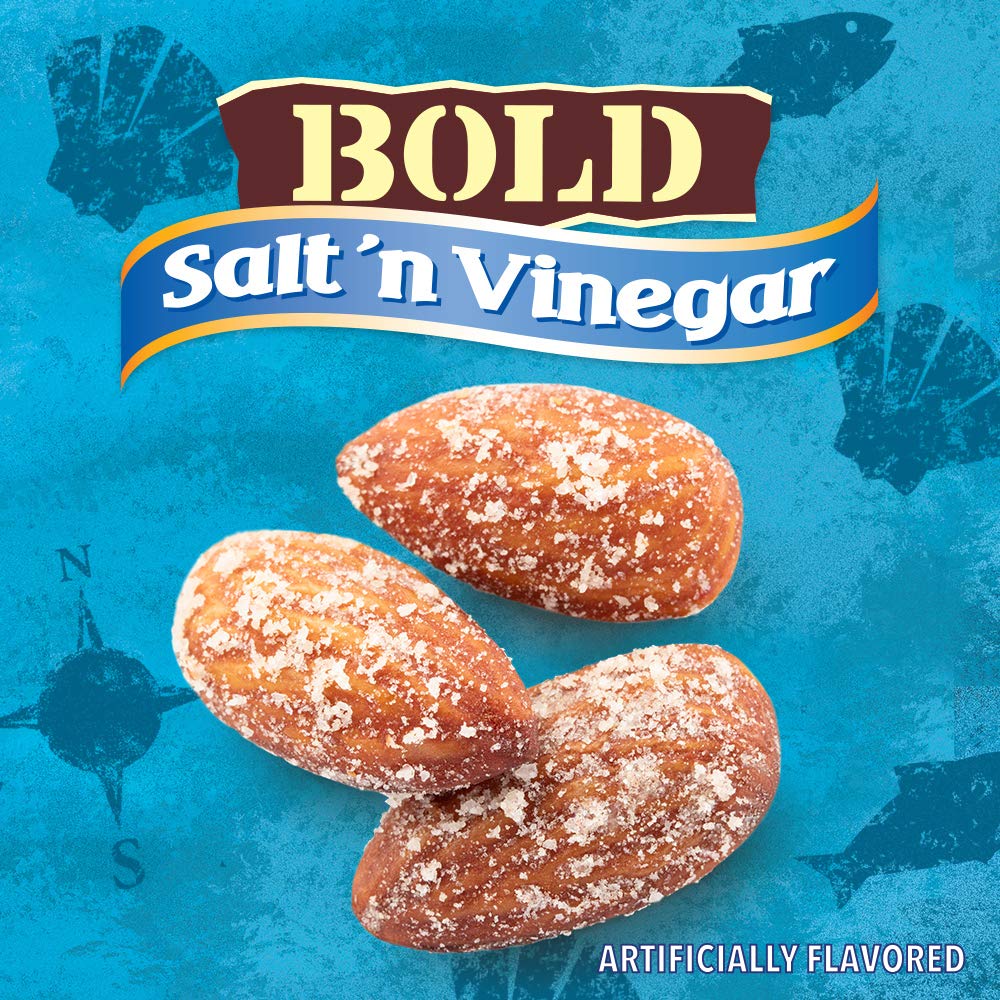 Product image of Blue Diamond Almonds Salt N' Vinegar Flavored Snack Nuts Single Serve Bags 1.5 oz 12 ct 1.5 oz Pack of 2