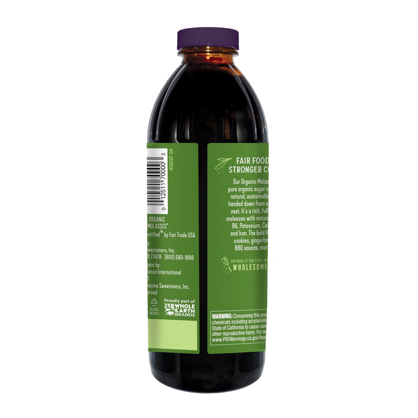 Product image of Wholesome Fair Trade Organic Molasses Syrup Bottle 32 oz 32 oz Pack of 3