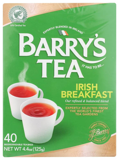 Product image of Barry's Tea Irish Breakfast Tea 40 Tea Bags