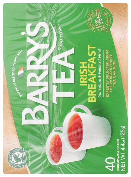 Product image of Barry's Tea Irish Breakfast Tea 40 Tea Bags