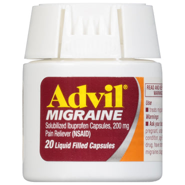 Product image of Advil Pain Relief Ibuprofen Liquid Filled Capsules 0.01 oz 20 Caps 0.01 oz