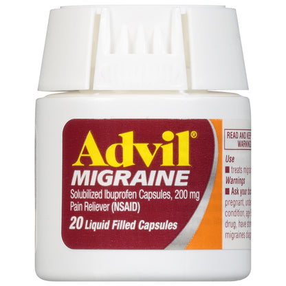 Product image of Advil Pain Relief Ibuprofen Liquid Filled Capsules 0.01 oz 20 Caps 0.01 oz