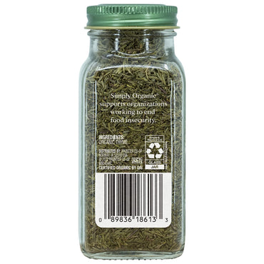 Product image of Simply Organic Thyme Leaf Whole Certified Organic 0.78-oz Containers Pack of 3
