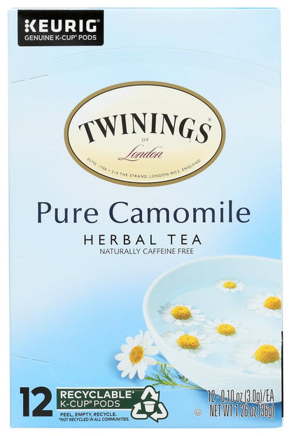 Product image of Twinings of London Pure Camomile Tea K-Cups for Keurig Pack of 24