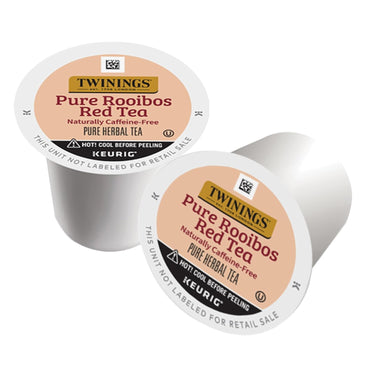 Product image of Twinings Pure Rooibos Red Tea K-Cup Pods for Keurig 24 ct Naturally Caffeine-Free Slightly Sweet Taste Pack