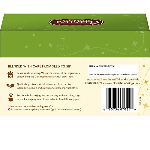 Product image of Celestial Seasonings Black Tea Nutcracker Sweet 18 ct Pack of 6