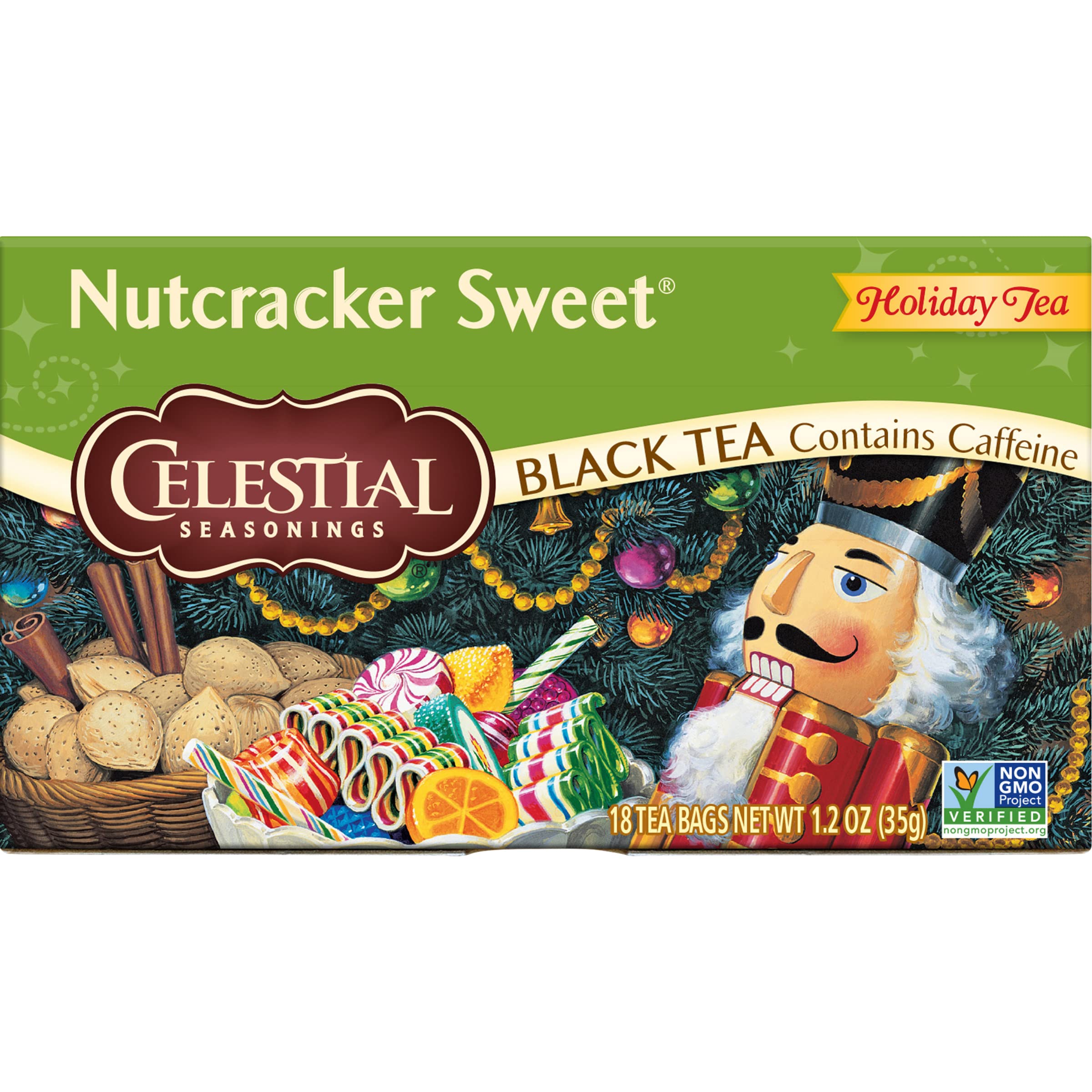 Product image of Celestial Seasonings Black Tea Nutcracker Sweet 18 ct Pack of 6