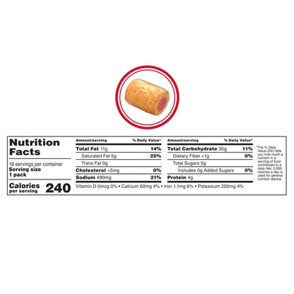 Product image of Combos Pepperoni Pizza Cracker Baked Snacks Bags 18 ct 1.7 oz 1.7 oz Pack of 2