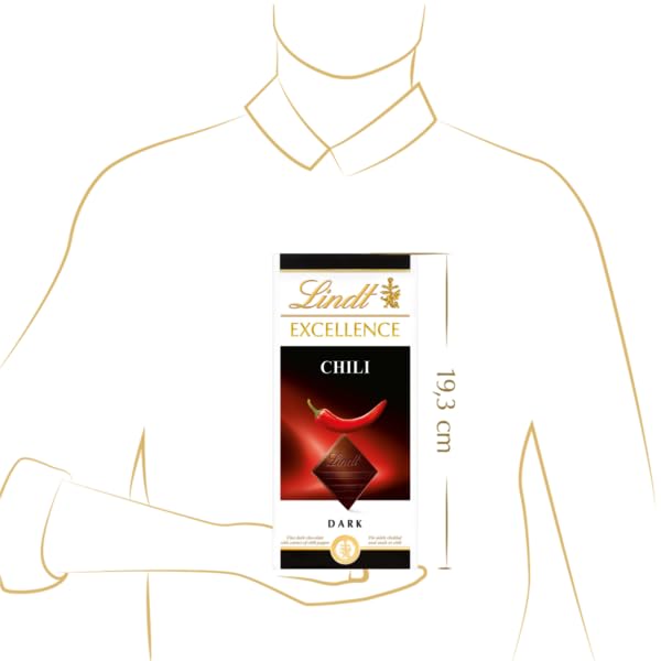 Product image of Lindt Excellence Chili Dark Chocolate Bar 3.5 oz 3.5 oz