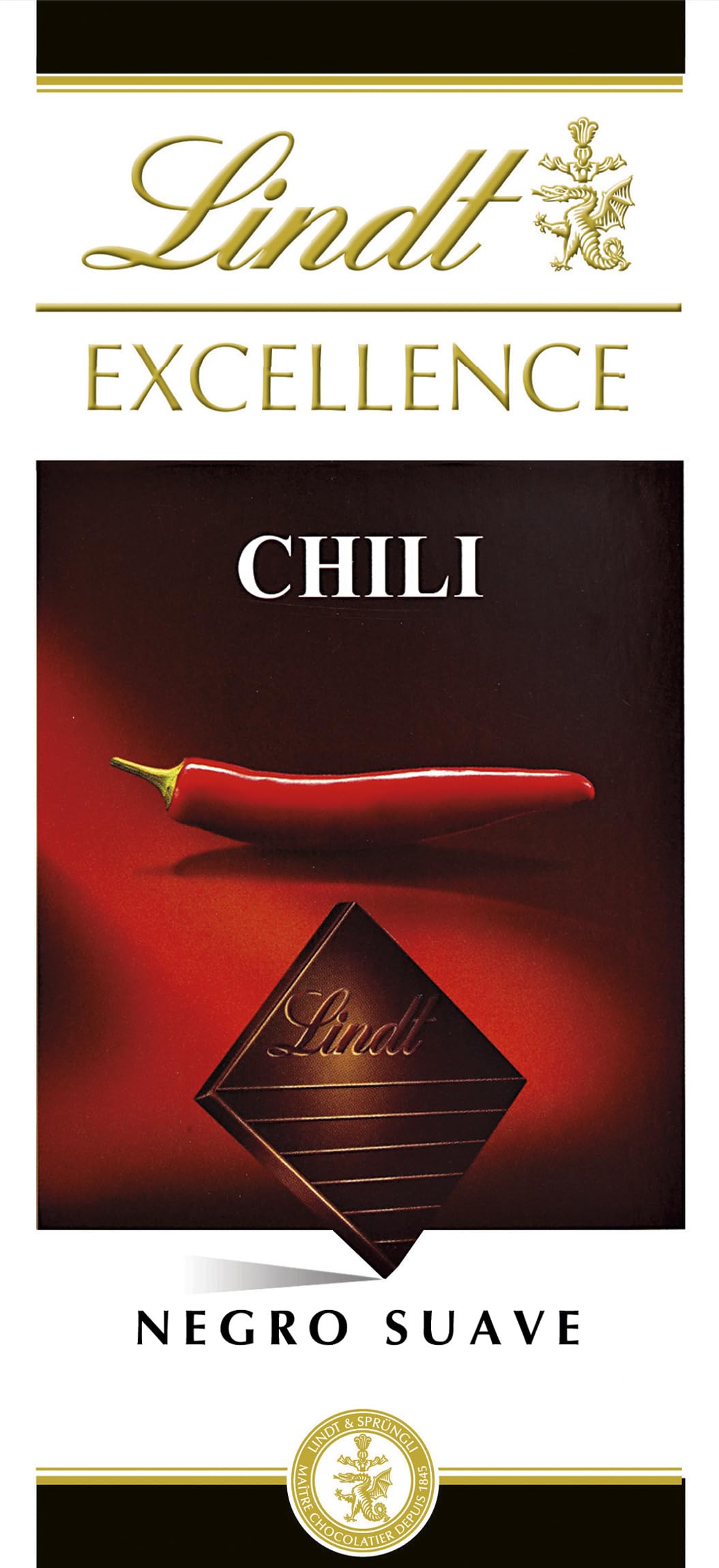 Product image of Lindt Excellence Chili Dark Chocolate Bar 3.5 oz 3.5 oz