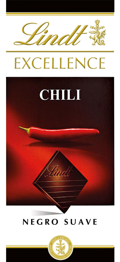 Product image of Lindt Excellence Chili Dark Chocolate Bar 3.5 oz 3.5 oz