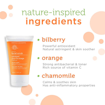 Product image of Earth Science Gentle Exfoliating Facial Scrub Apricot For All Skin Types 4 oz 4 oz Pack of 3
