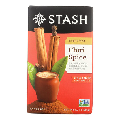 Product image of Stash Chai Spice Black Tea 20 Tea Bags Pack of 6