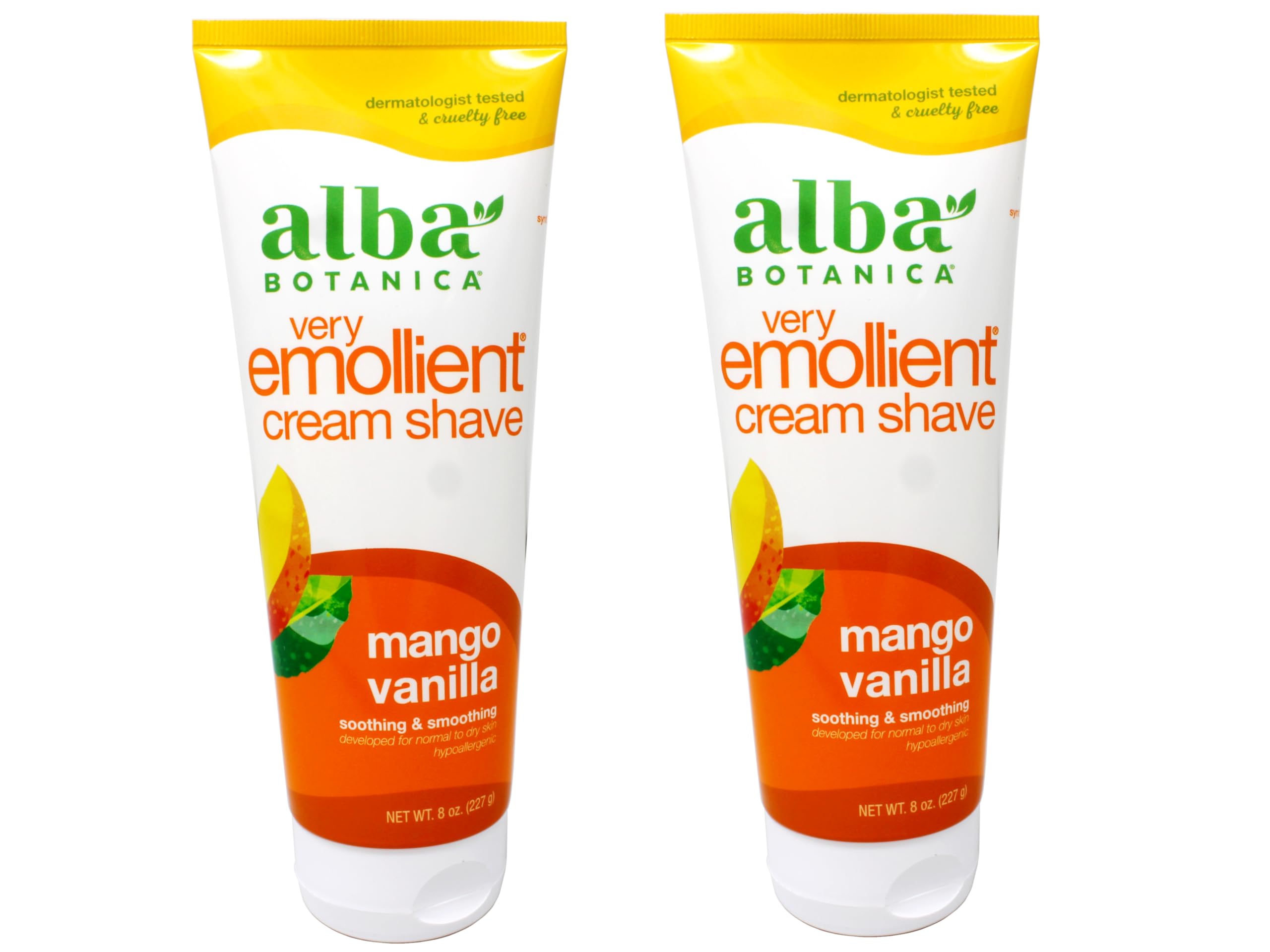 Product image of Alba Botanica Mango Vanilla Cream Shave 8 oz 8 oz Pack of 2