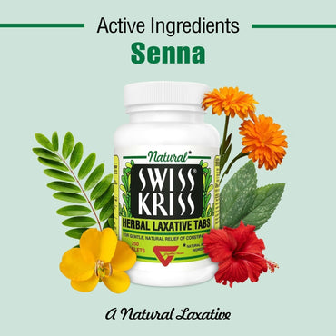 Product image of Swiss Kriss Tabs Herbal Laxative Tablets Pack of 250