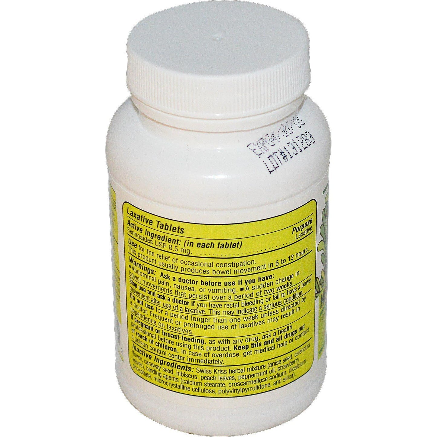 Product image of Swiss Kriss Tabs Herbal Laxative Tablets Pack of 250