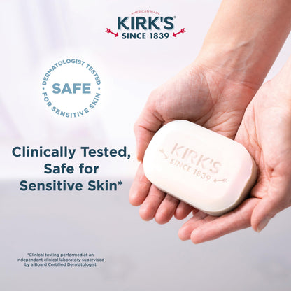 Product image of Kirk's Original Coco Castile Soap Fragrance Free 4 oz 4 oz Pack of 18