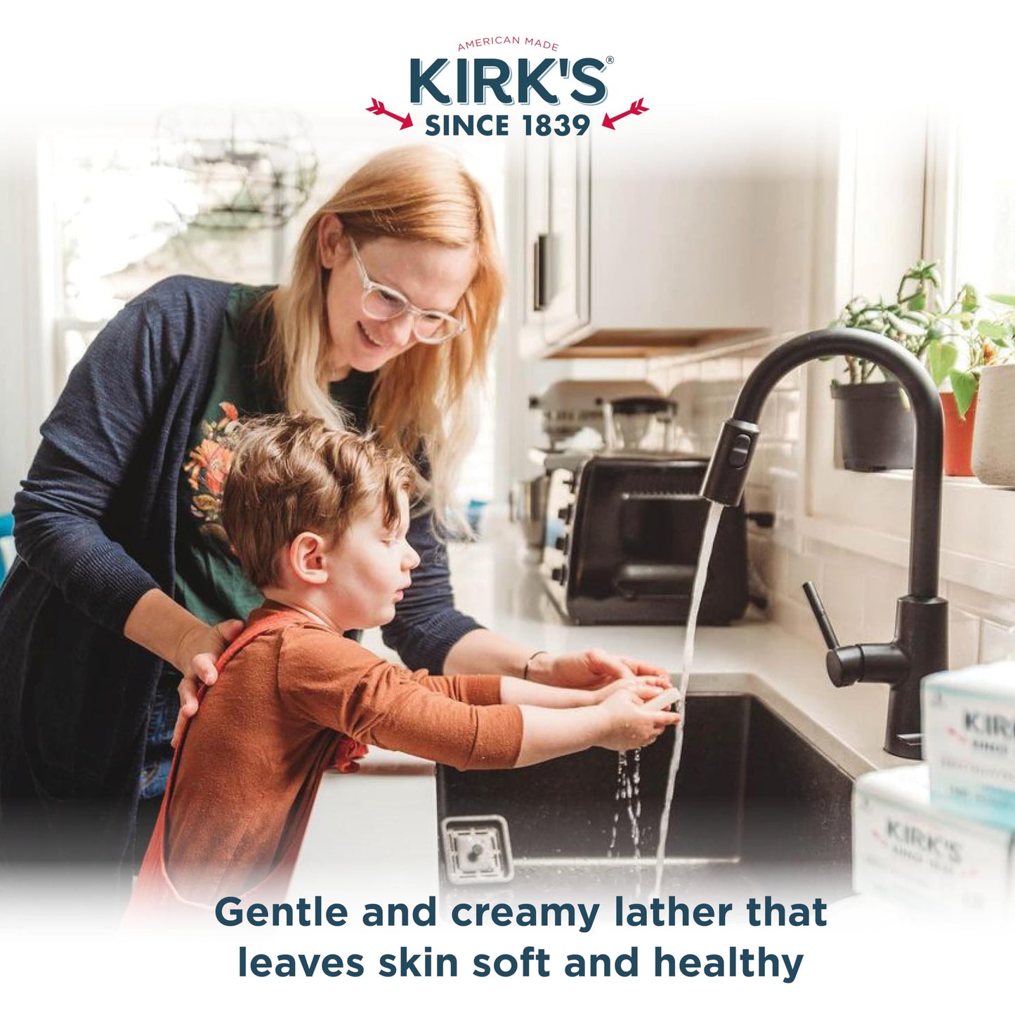 Product image of Kirk's Original Coco Castile Soap Fragrance Free 4 oz 4 oz Pack of 18