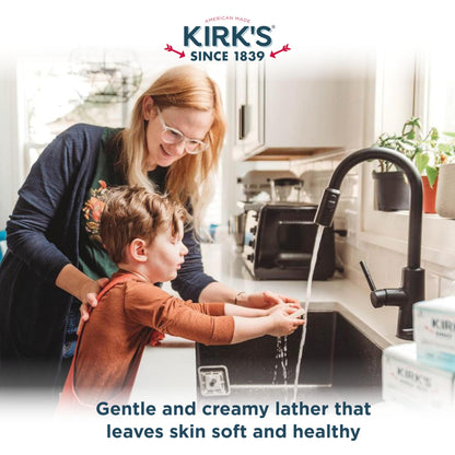 Product image of Kirk's Original Coco Castile Soap Fragrance Free 4 oz 4 oz Pack of 18