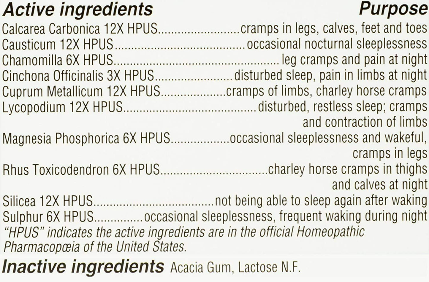 Product image of Hyland's Leg Cramps PM Tablets 50 ct Pack of 2