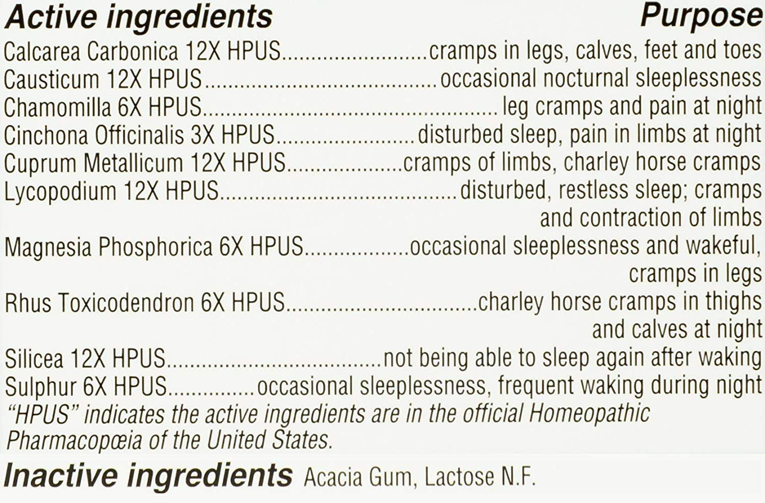 Product image of Hyland's Leg Cramps PM Tablets 50 ct Pack of 2