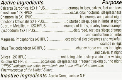 Product image of Hyland's Leg Cramps PM Tablets 50 ct Pack of 2