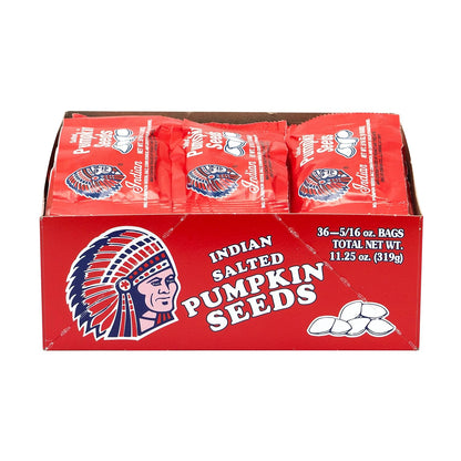 Product image of Indian Salted Pumpkin Seeds Snack Food 16 oz 16 oz Pack of 36