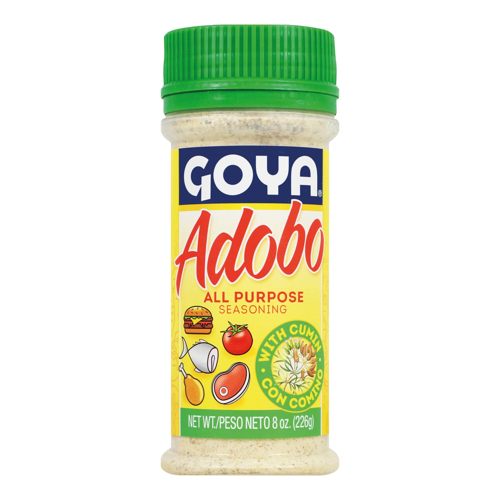 Product image of Goya Adobo All Purpose Seasoning Cumin Bottle Latin Spice Blend Mexican Seasoning for Poultry Seafood Meat