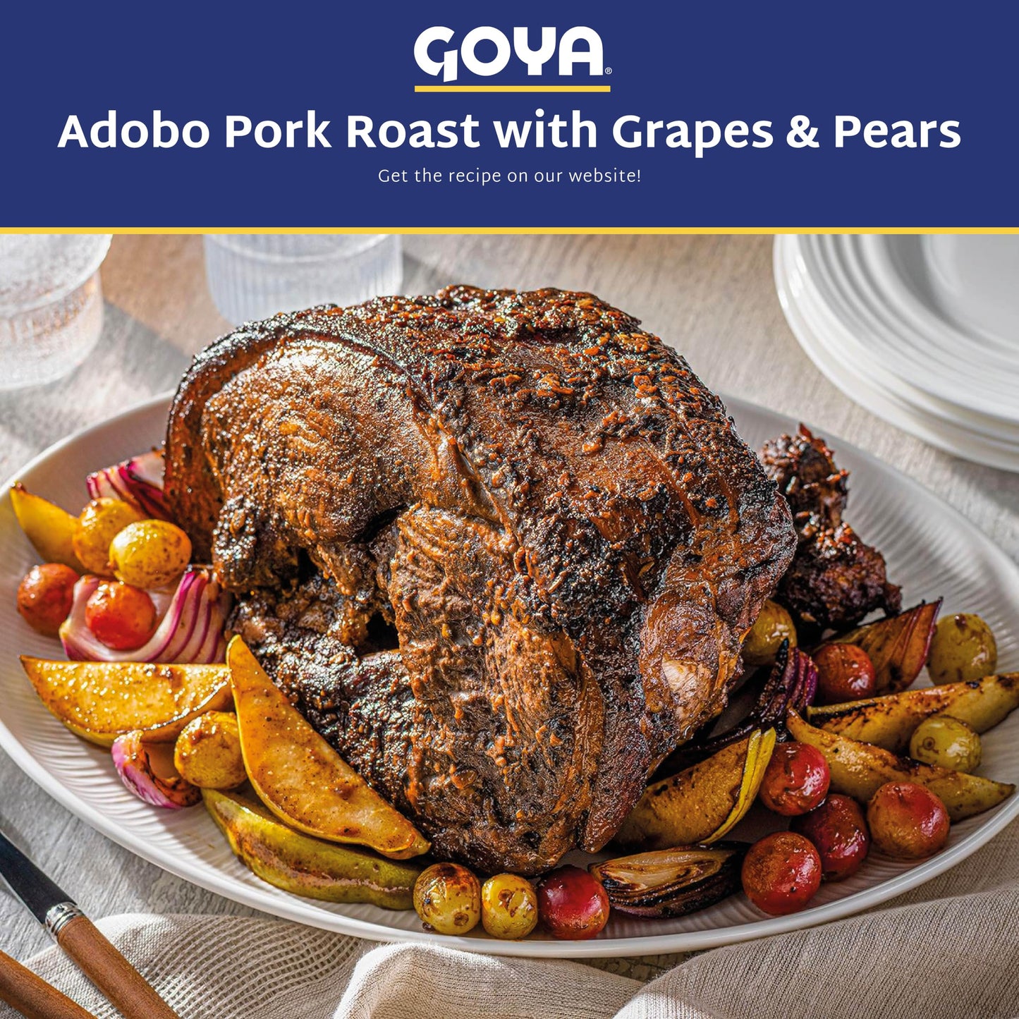 Product image of Goya Adobo All Purpose Seasoning Cumin Bottle Latin Spice Blend Mexican Seasoning for Poultry Seafood Meat