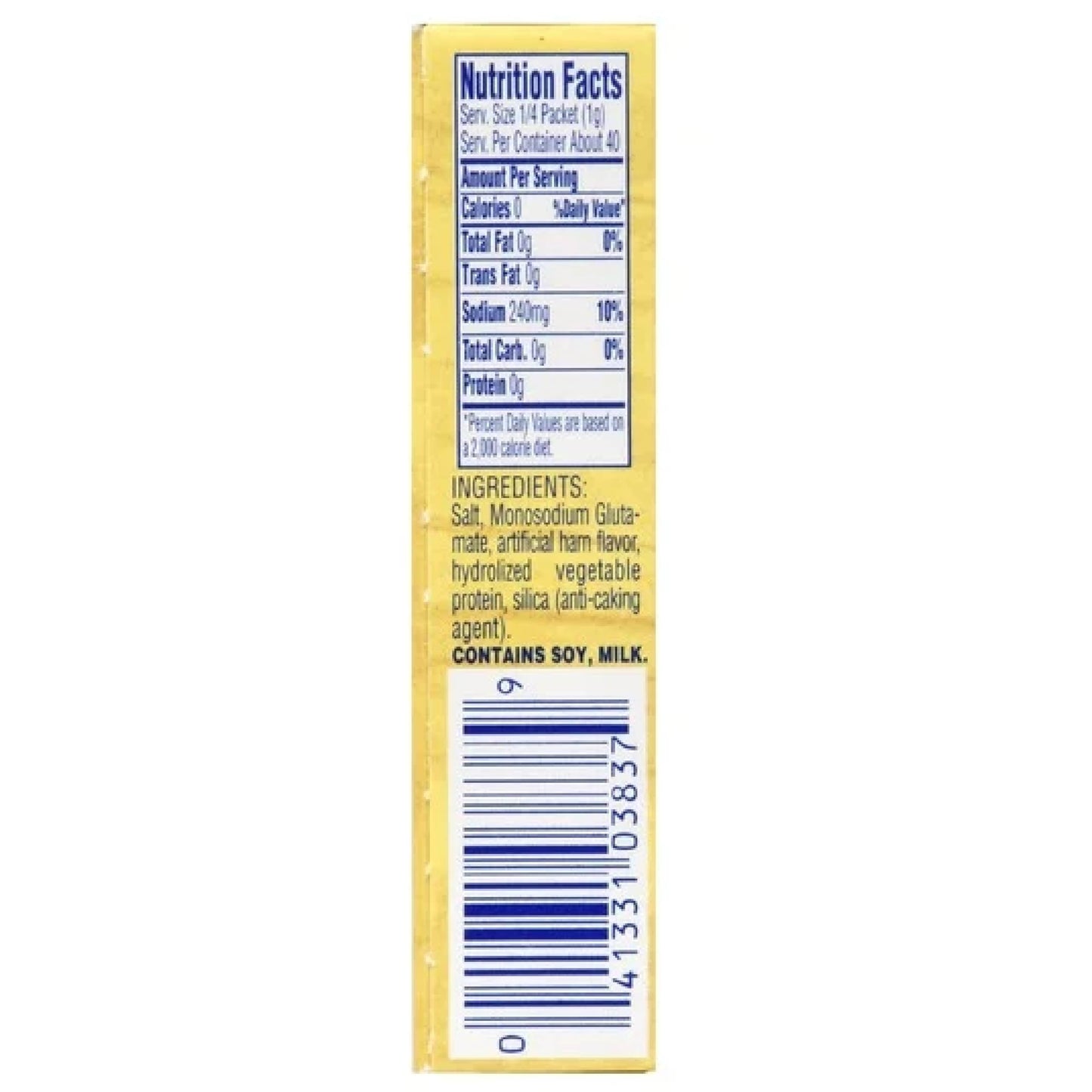 Product image of Goya Ham Base Concentrate Seasoning Ham Bouillon for Beans Soup Poultry Seafood Meat and Vegetables Packets