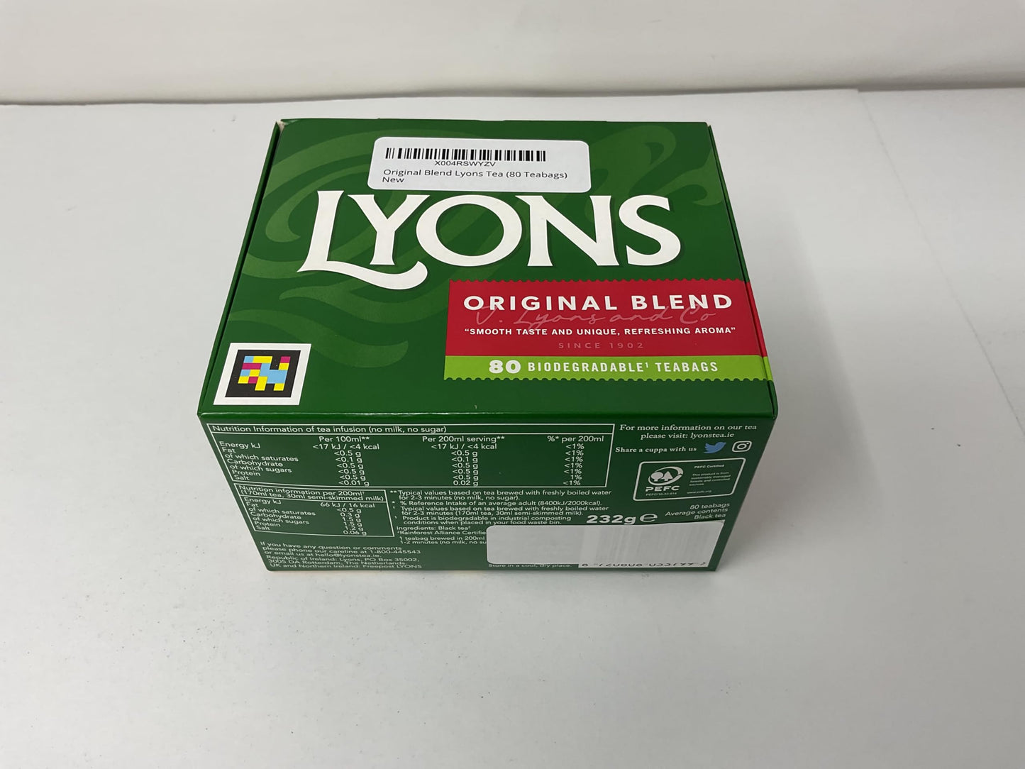 Product image of Lyons Tea Original Blend 80 Teabags
