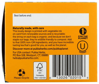 Product image of Pukka Herbal Teas Chamomile Vanilla and Manuka Honey 20 Bags