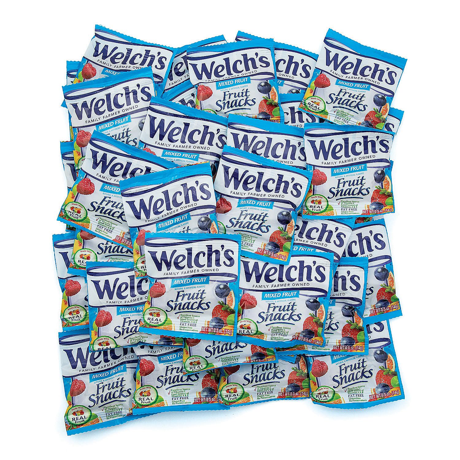 Product image of Welch's Fruit Snacks Mixed Fruit Pack of 250