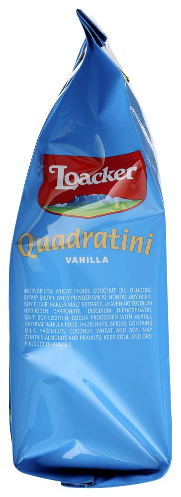 Product image of Loacker Quadratini Vanilla Wafer Cookie Pack 8.8 oz 8.8 oz