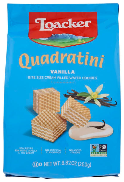 Product image of Loacker Quadratini Vanilla Wafer Cookie Pack 8.8 oz 8.8 oz