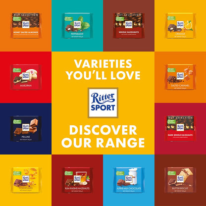 Product image of Ritter Sport Chocolate Candy Nougat Pack of 3