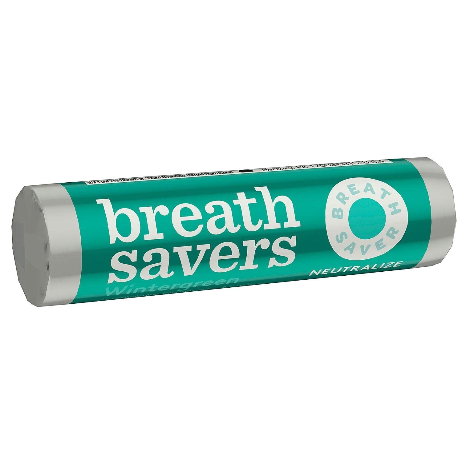 Product image of Breath Savers Wintergreen Mints 12 ct Pack of 2